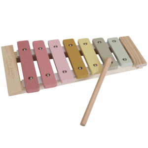 Xylophone en bois - Rose