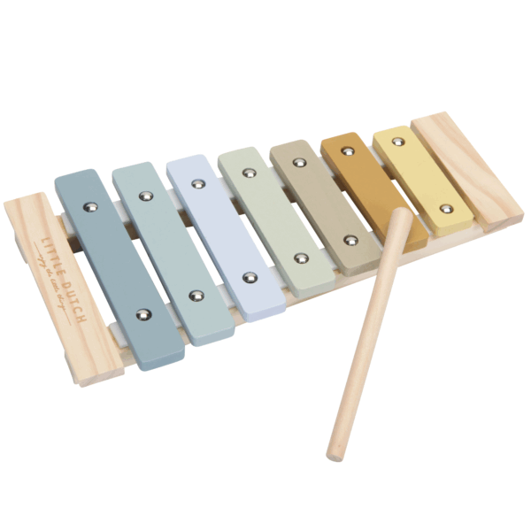 Xylophone en bois - Bleu
