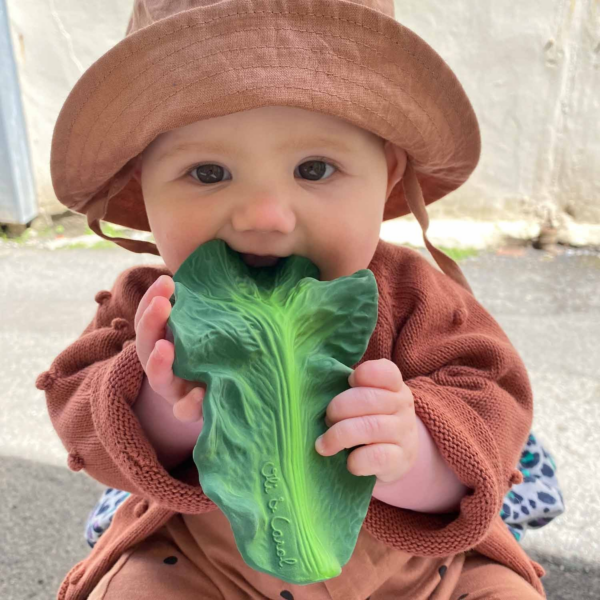 Anneau de dentition bébé - Kendal the kale – Image 4