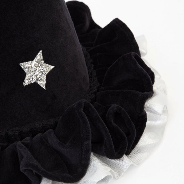 Chapeau de sorcière noir pointu – Image 2