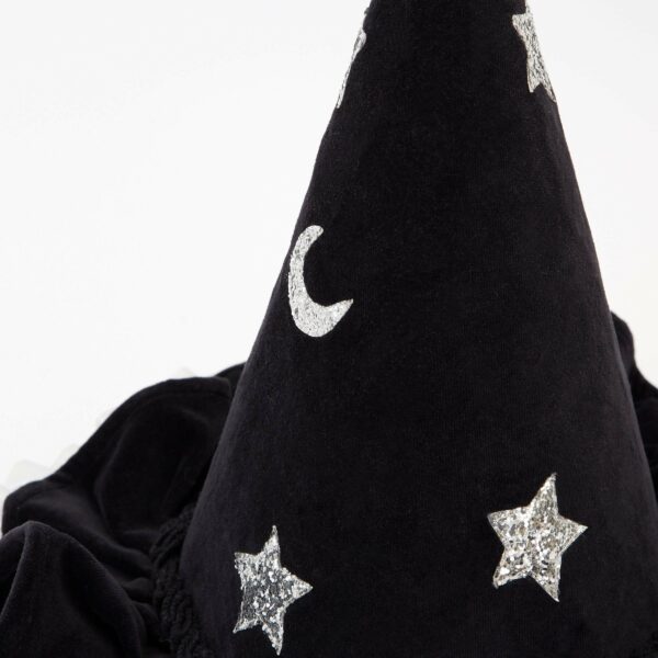 Chapeau de sorcière noir pointu – Image 6