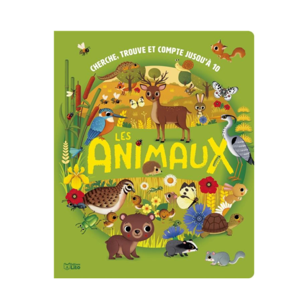 Cherche, trouve et compte jusqu'à 10 : Les animaux