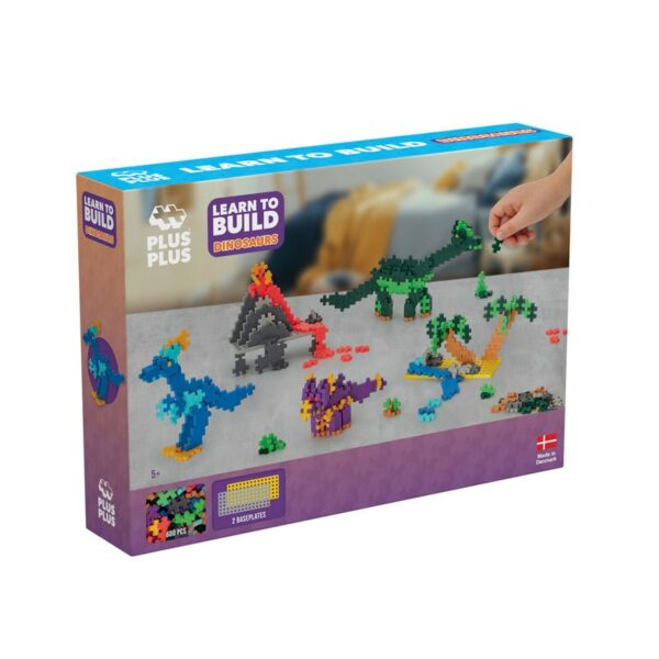PlusPlus kit découverte Dinosaures 600 pièces