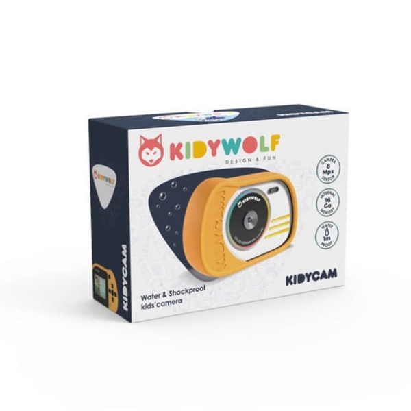 Kidycam Appareil photo étanche orange