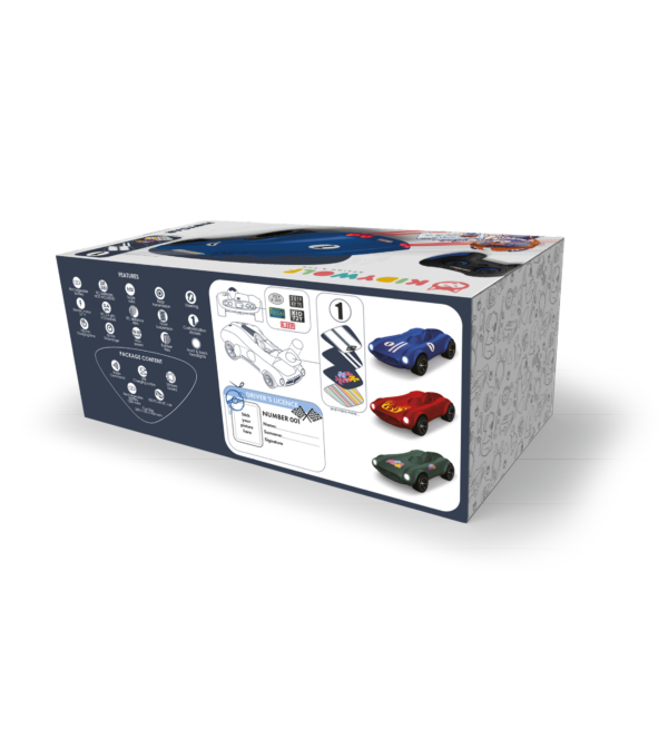 Kidycar Voiture télécommandée Bleue – Image 4