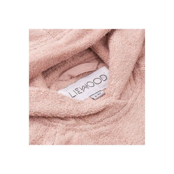 Ilja Poncho peignoir - Rabbit rose – Image 2