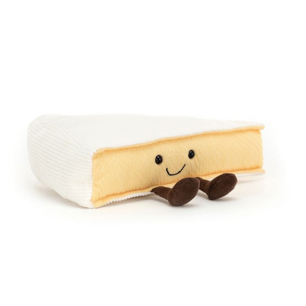Peluche amuseable fromage brie