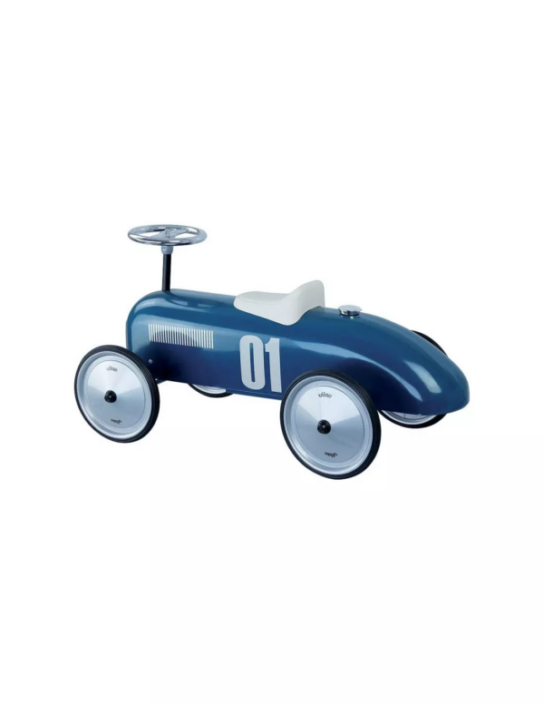Porteur voiture vintage - Bleu pétrole – Image 3