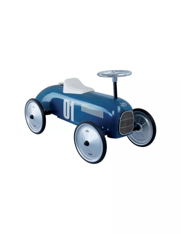 Porteur voiture vintage - Bleu pétrole – Image 2