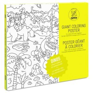 Poster géant à colorier - Dino