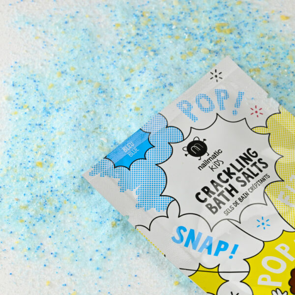 Sels de bain crépitants bleu – Image 2
