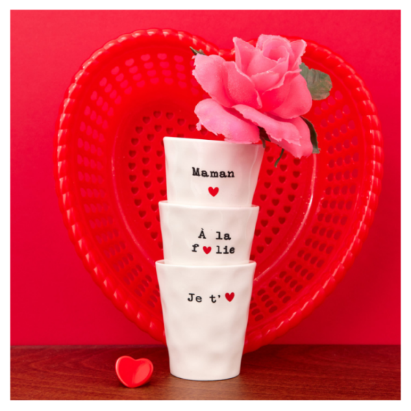 Tasse à message - Je t'aime – Image 3