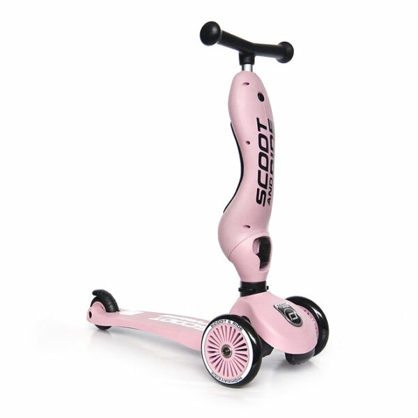 Trottinette 2 en 1 Highwaykick - Rose – Image 2