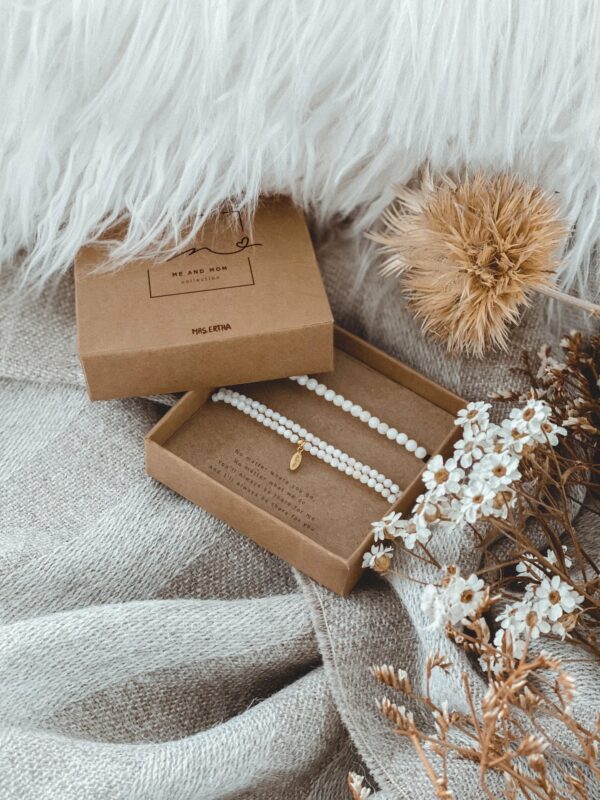 Coffret de bracelets Maman & Moi light shell – Image 4