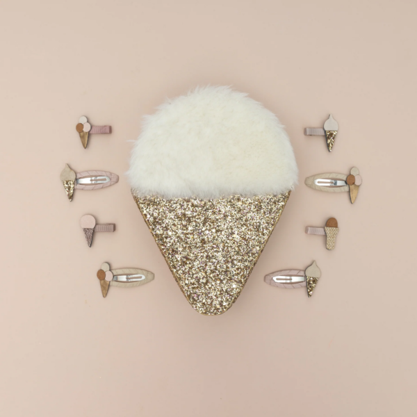 Barrettes clic clac -Cornet de glace – Image 2