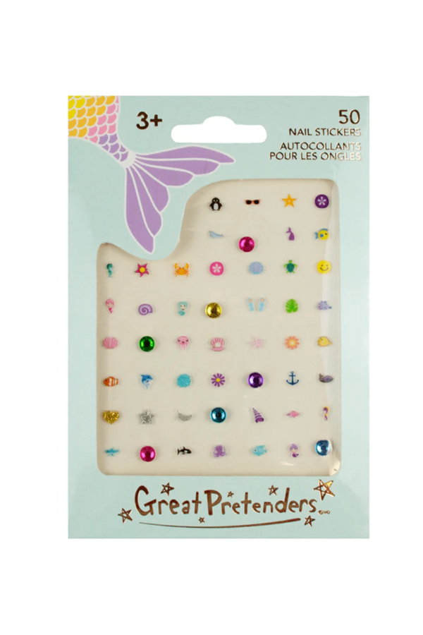 Stickers d'ongles - Sirène