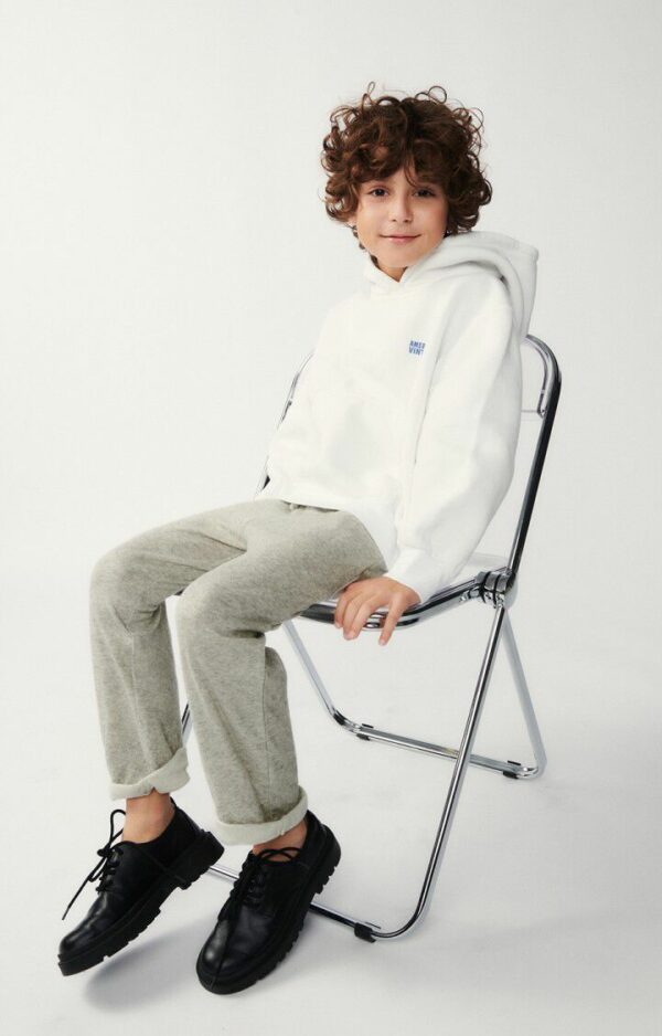 Jogging enfant Ruzy - Gris clair chiné – Image 4