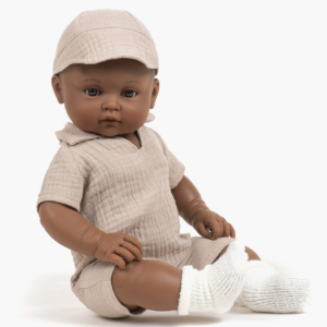 Poupon Augustin - Ensemble Tom double gaze beige