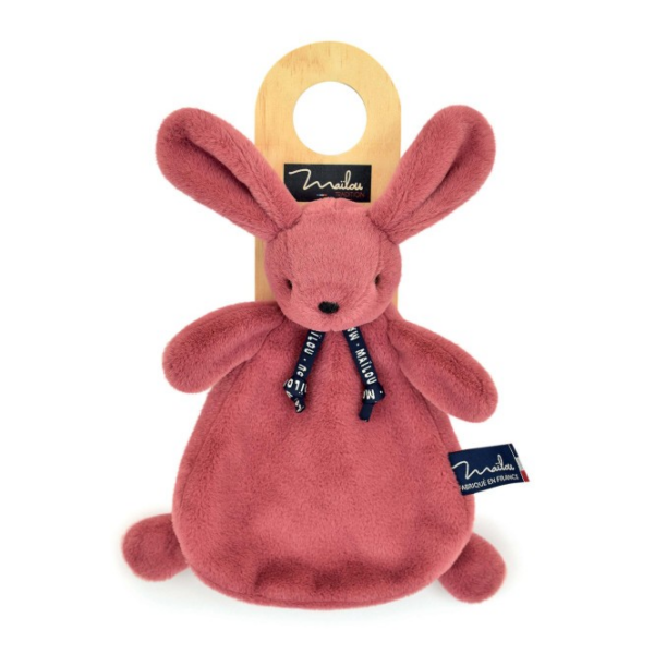 Doudou Lapin Dorlotin - Bois de rose – Image 4