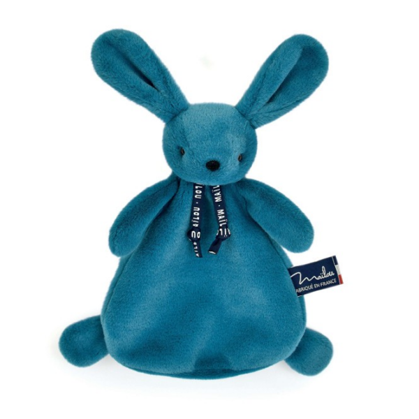 Doudou Lapin Dorlotin - Bleu minéral