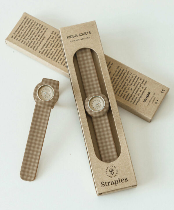 Montre en silicone New Strapies - Soft Squares