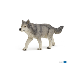 Figurine - Louve grise