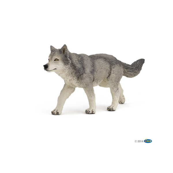 Figurine - Louve grise