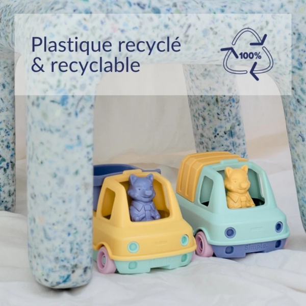 Camion poubelle jaune – Image 3