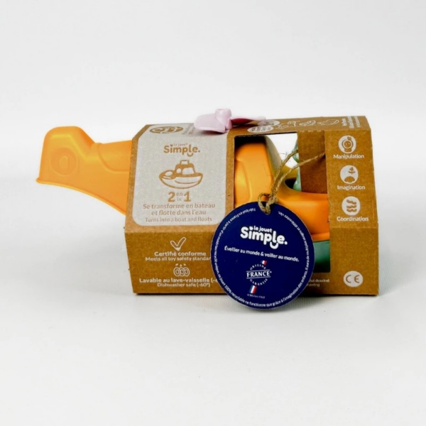 Hélicoptère modulable jaune – Image 2