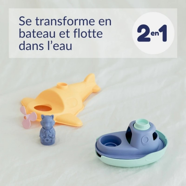 Hélicoptère modulable jaune – Image 4