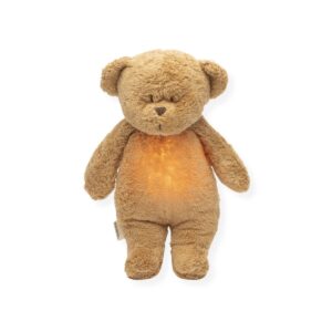 Ourson veilleuse Moonie 2.0 bio cappuccino avec lampe