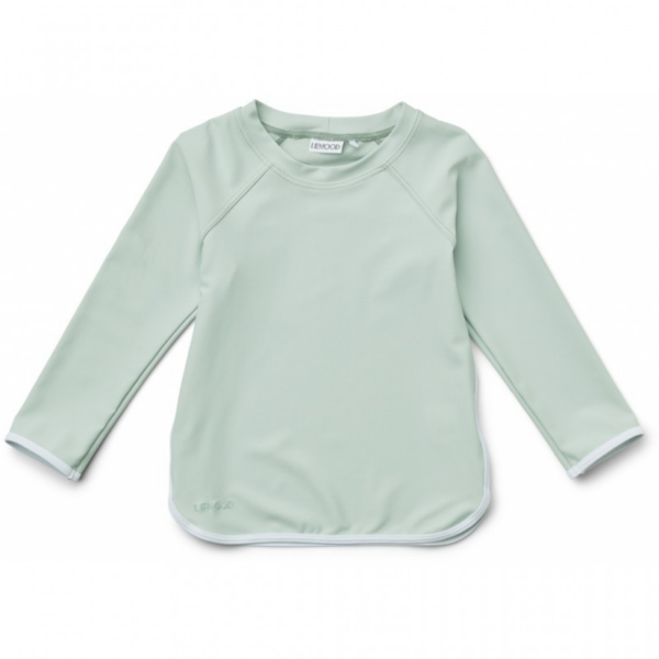 T shirt de bain anti UV Manta - Dusty mint