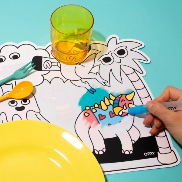 2 sets de table Coloriage à l'eau - Dino – Image 3