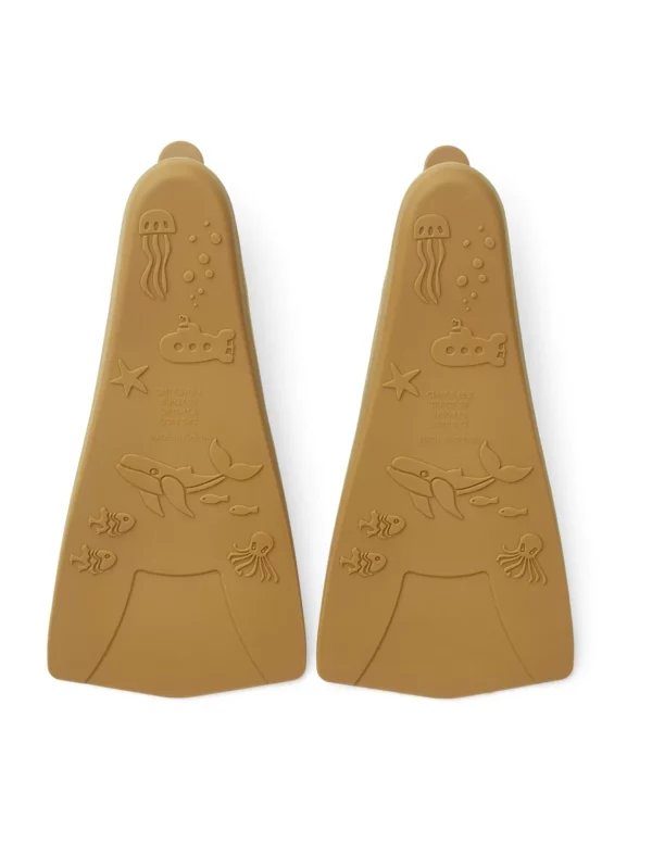 Palmes de natation Gustav - Golden caramel – Image 2
