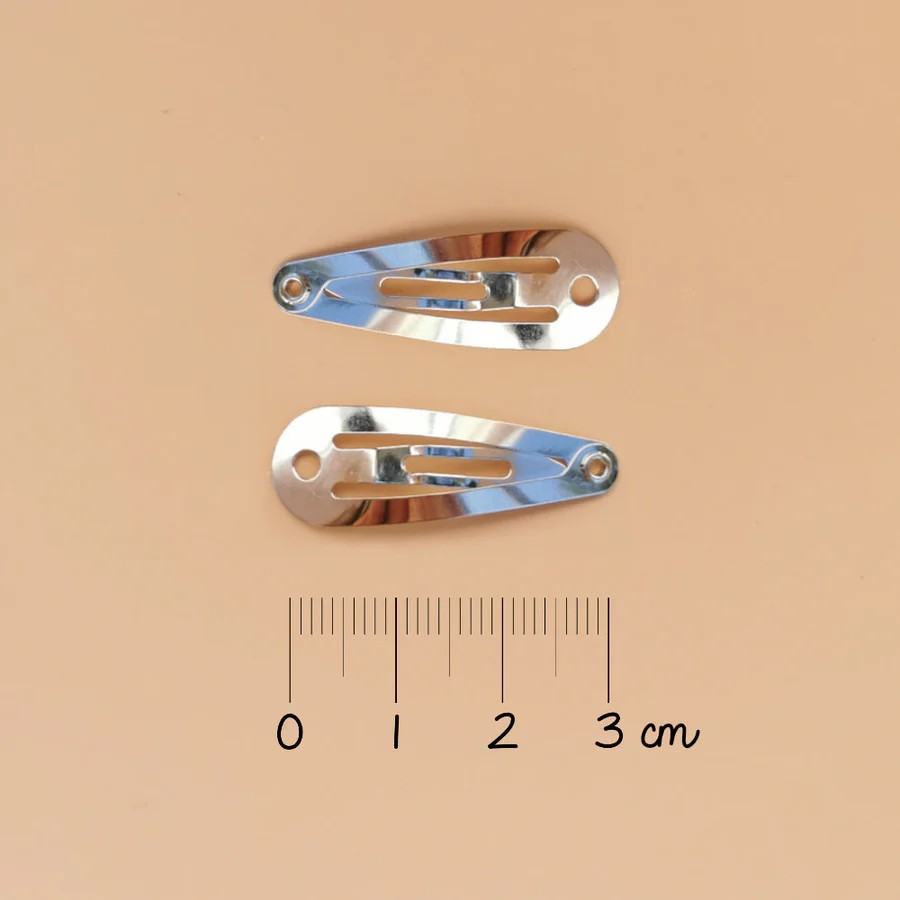Barrettes - Mini coeurs or (paire) - En Pagaille
