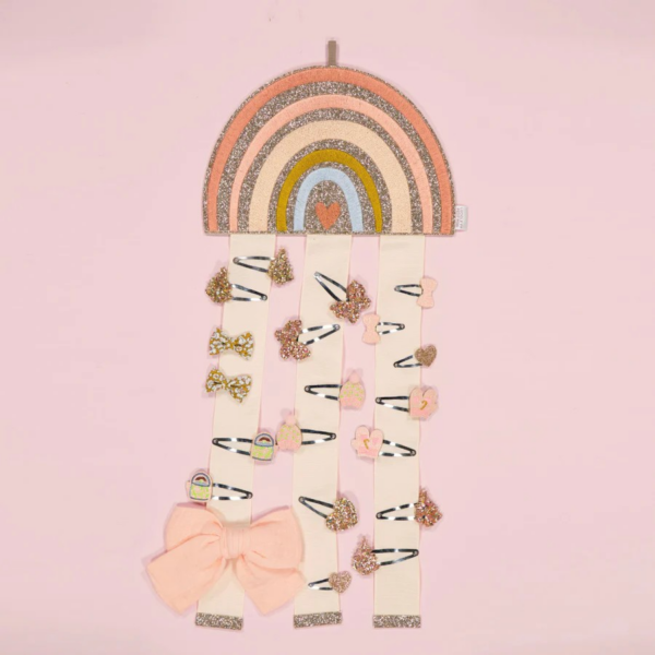 Porte barrettes mural - Arc en ciel – Image 2