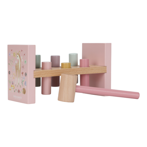 Banc à marteler en bois - Fairy garden