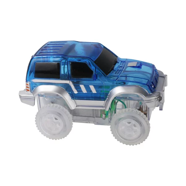 Race track - Voiture bleue