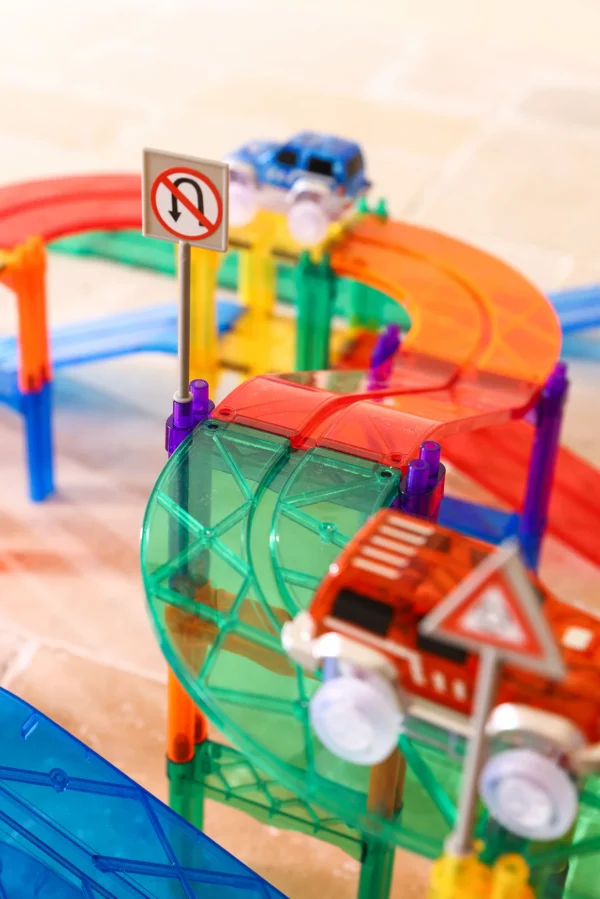 Race track - Voiture bleue – Image 3