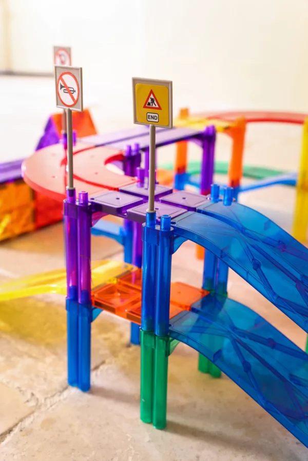 Race track - Voiture bleue – Image 2