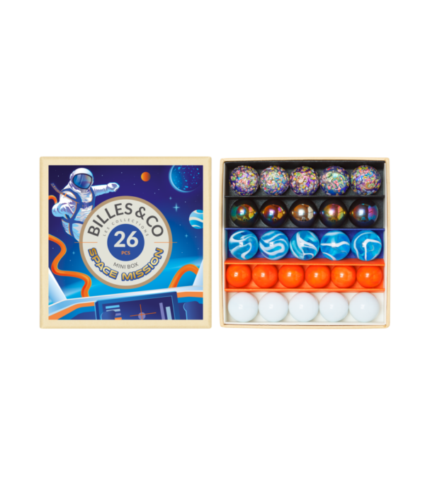Coffret de billes - Mini box space mission