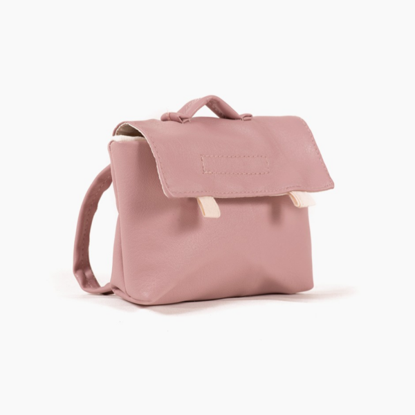 Cartable vintage swan pour poupée - simli cuir