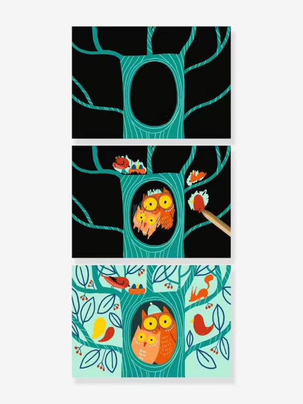 Cartes à gratter des petits - Animaux à découvrir – Image 2