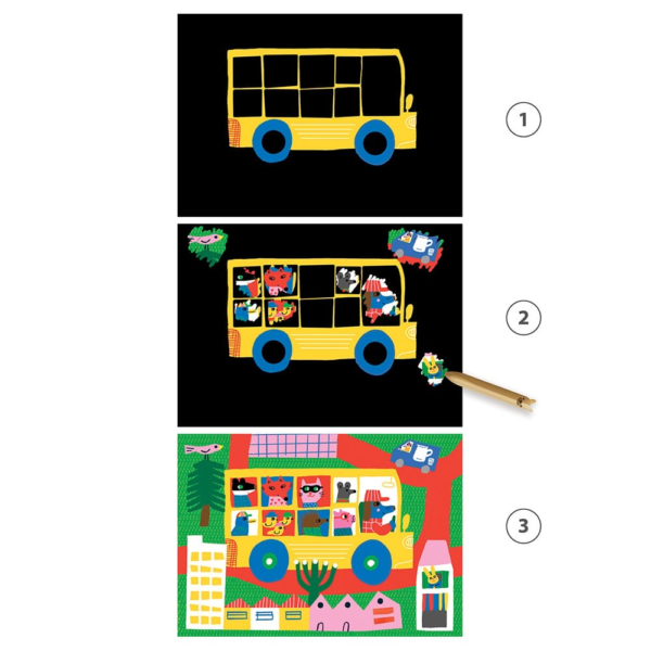 Cartes à gratter dees petits - Véhicules à découvrir – Image 5