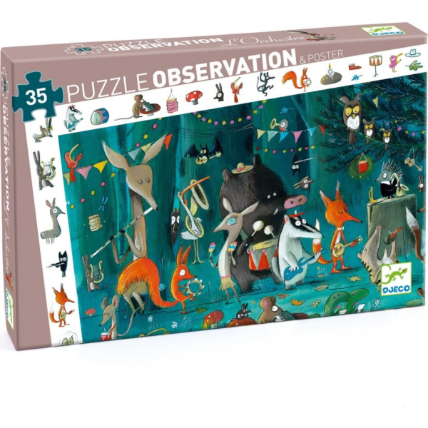 Puzzle observation - L'orchestre 35 pcces