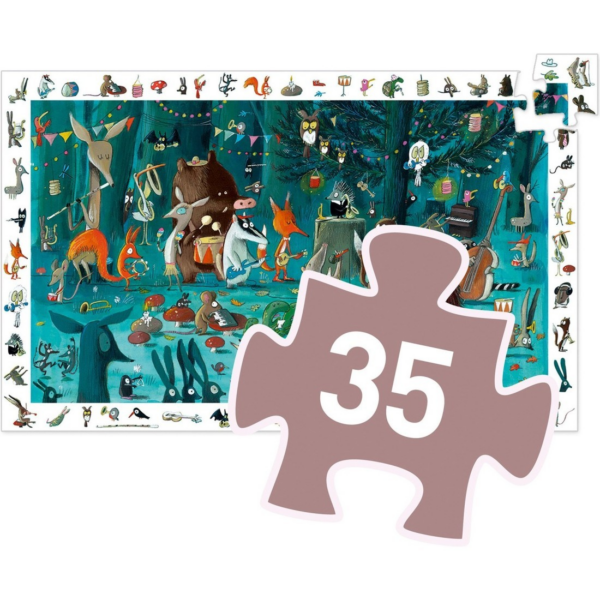 Puzzle observation - L'orchestre 35 pcces – Image 2