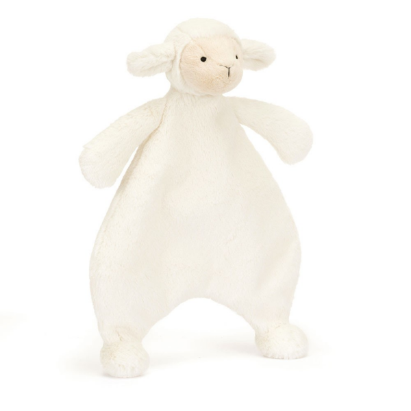 Doudou plat mouton - Bashful lamb comforter