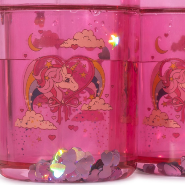 Lot de 2 verres à paillettes - Licorne – Image 5