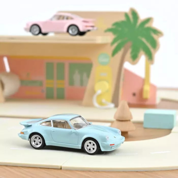 Porsche 911 Turbo 1978 BLeu Jet car 1/43 – Image 2