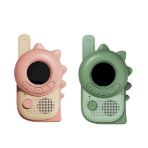 Talkie walkie - Dino pink & Dino green